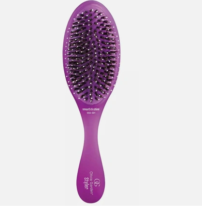 Olivia Garden OG Styler Smooth & Shine Purple Brush kefe főképe